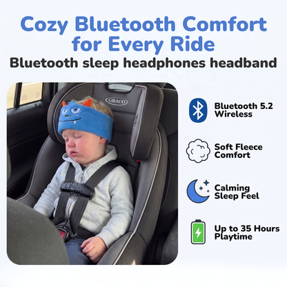 Snoozle Band Bluetooth Sleep Headphones for Kids